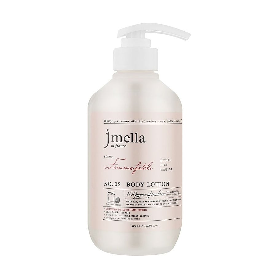 Лосьон для тіла Jmella In France Femme Fatale 02 Body Lotion, 500 мл