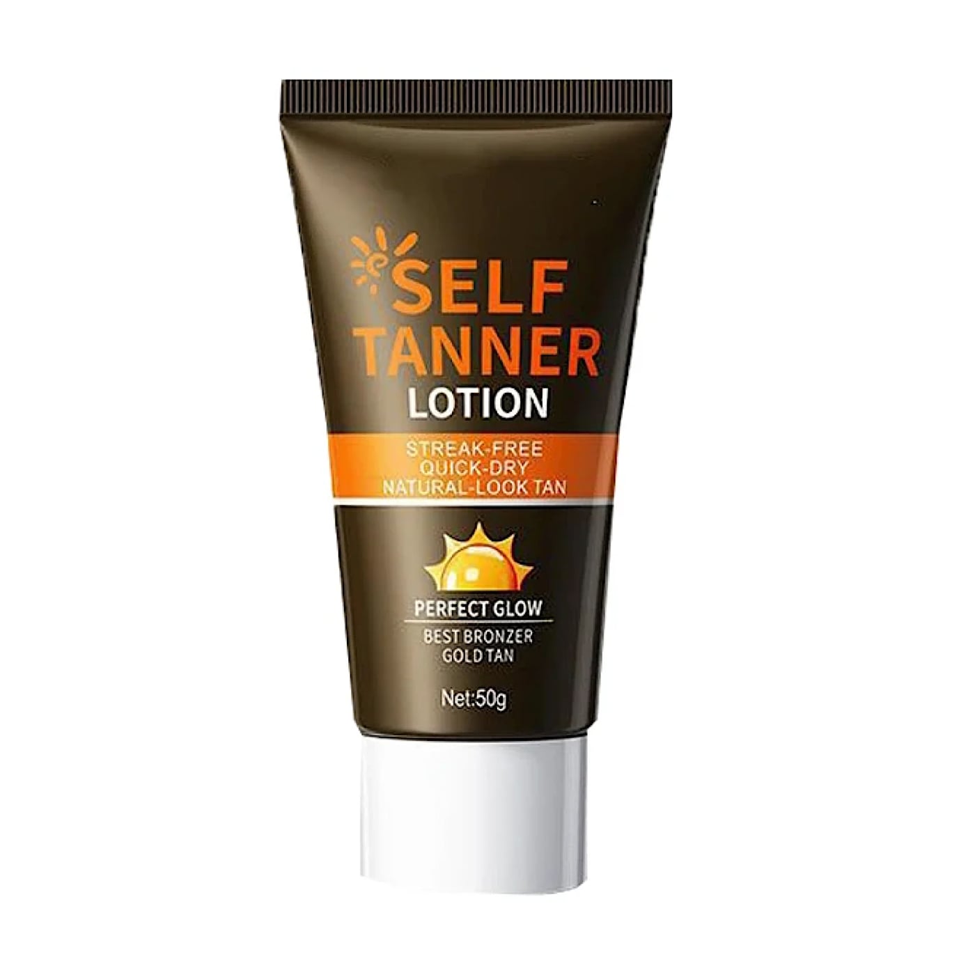 Лосьйон для автозасмаги тіла Sadoer Self Tanner Lotion, 50 г