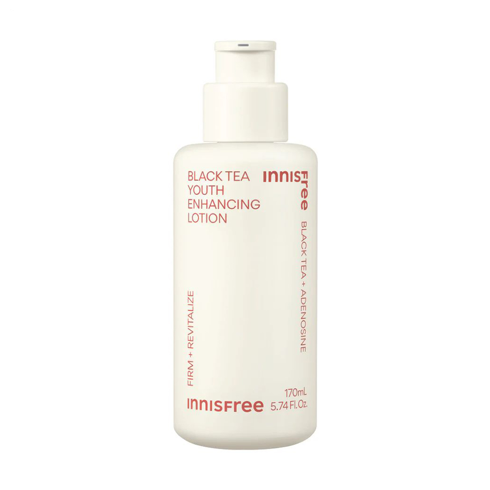 Лосьйон для обличчя Innisfree Black Tea Youth Enhancing Lotion з чорним чаєм, 170 мл