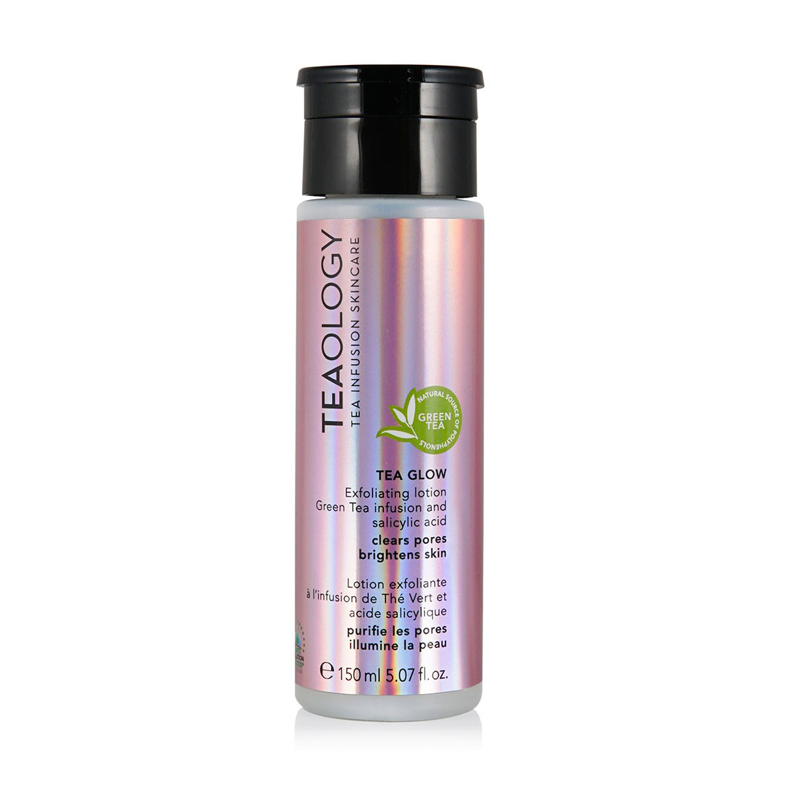 Лосьйон для обличчя Teaology Green Tea Tea Glow Exfoliating Lotion, 150 мл