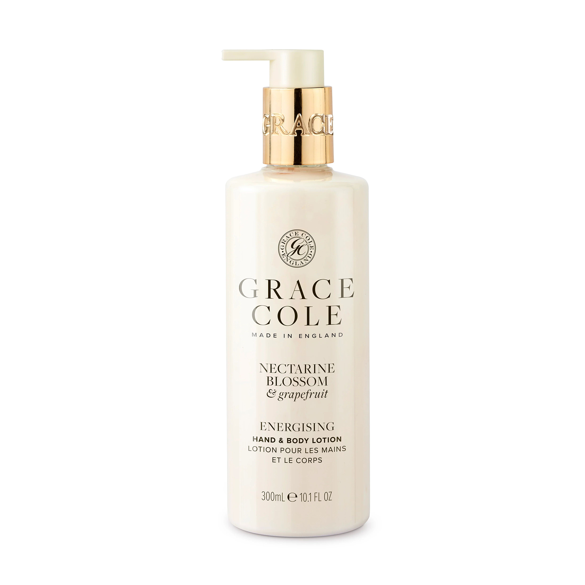 Лосьйон для рук і тіла Grace Cole Hand &amp; Body Lotion Nectarine Blossom &amp; Grapefruit, 300 мл