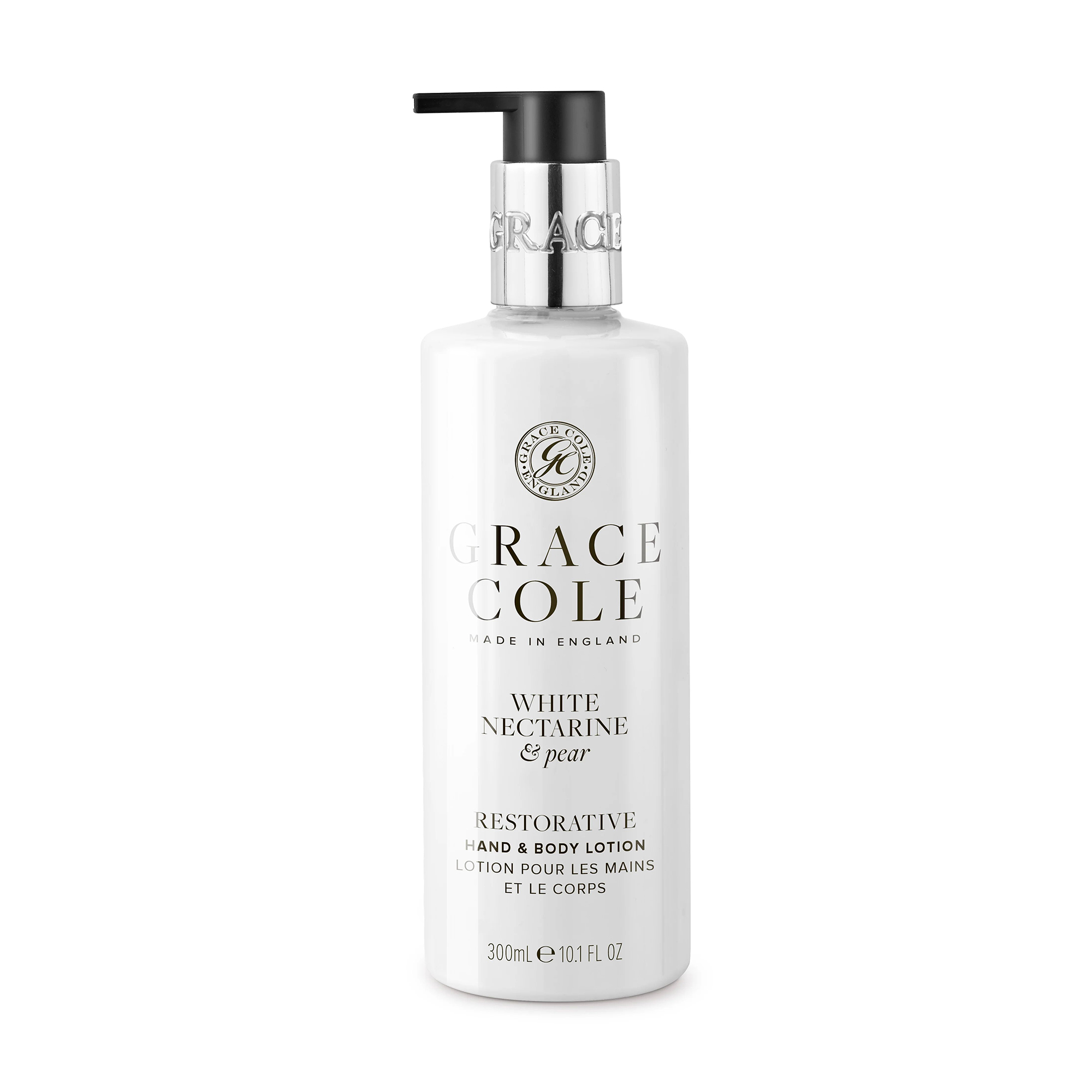 Лосьйон для рук і тіла Grace Cole Hand &amp; Body Lotion White Nectarine &amp; Pear, 300 мл