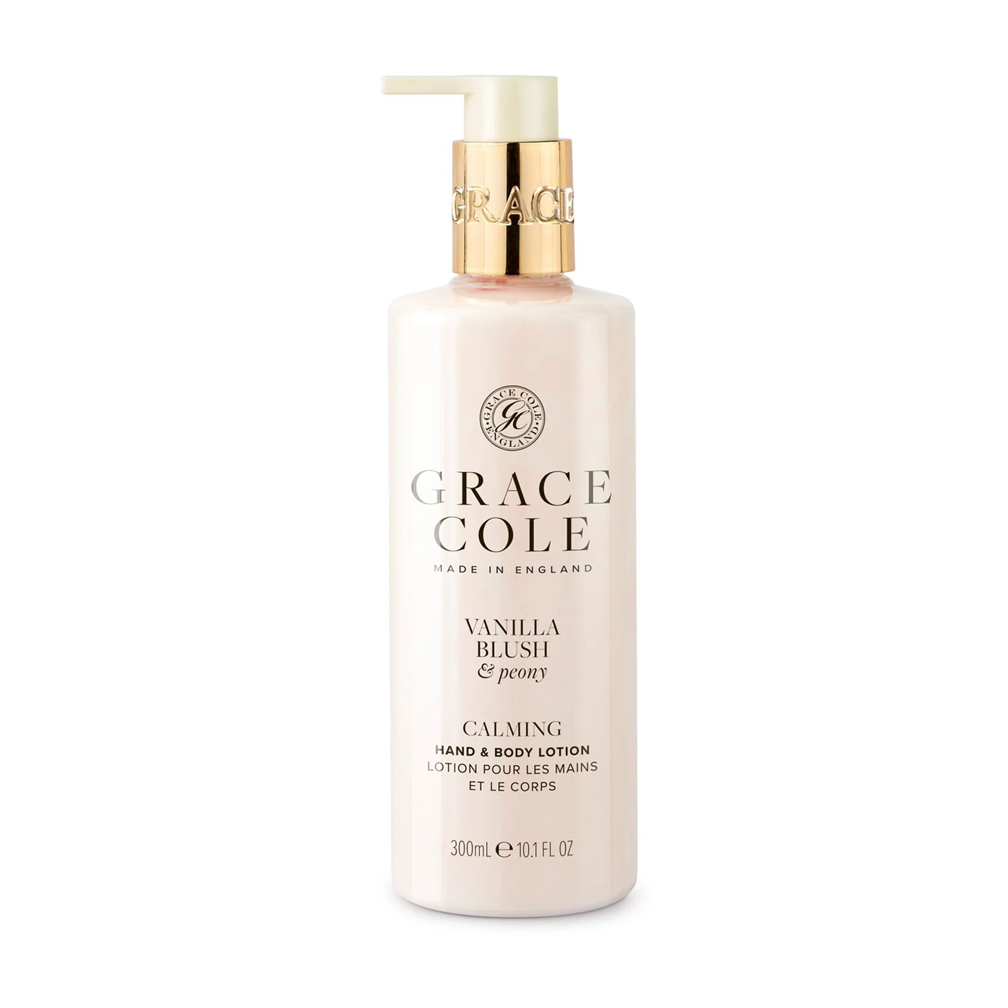 Лосьйон для рук та тіла Grace Cole Calming Hand &amp; Body Lotion Vanilla Blush &amp; Peony, 300 мл