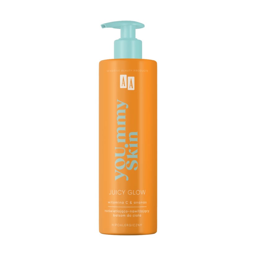 Лосьйон для тіла AA YOU.mmy Skin Juicy Glow з вітаміном С та ананасом, 400 мл