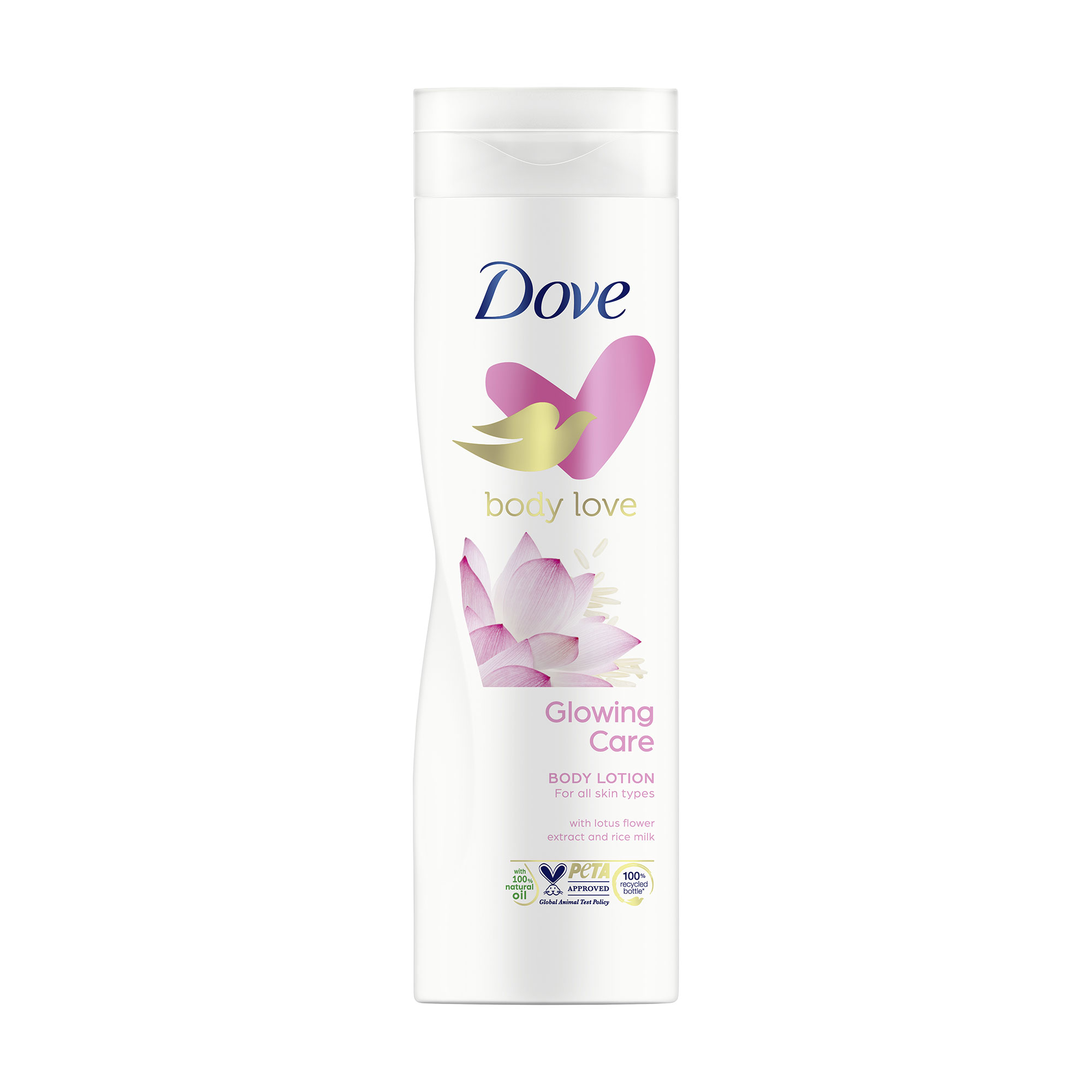 Лосьйон для тіла Dove Nourishing Secrets Glowing Care Body Lotion з екстрактом лотосу та рисовим молочком, 250 мл