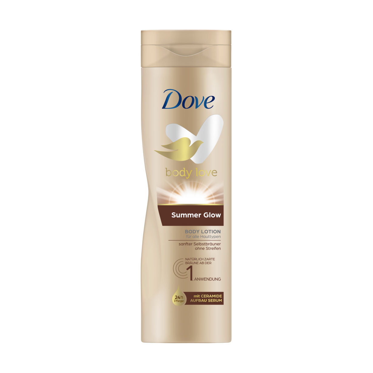 Лосьйон для тіла Dove Summer Glow з ефектом автозасмаги, 250 мл
