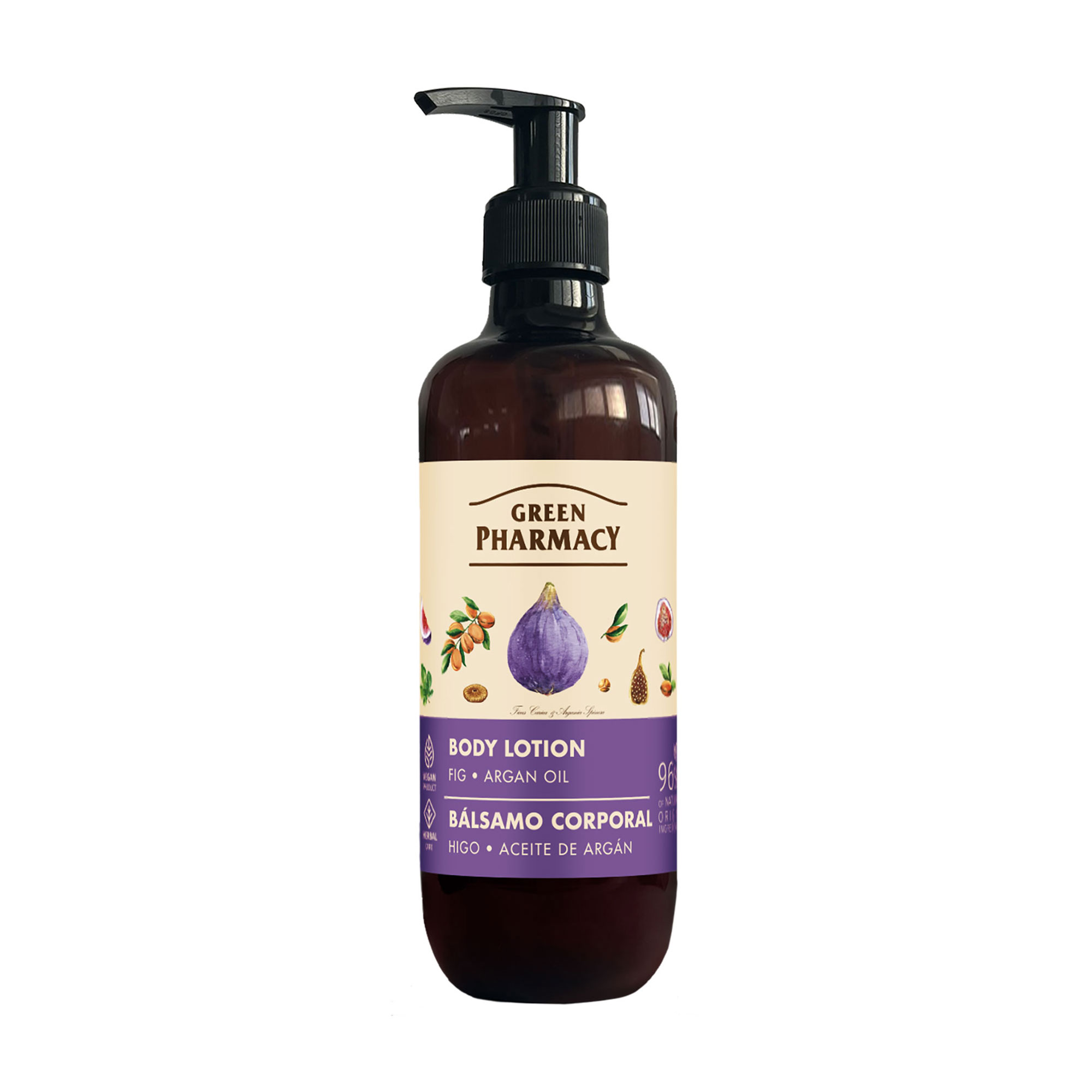 Лосьйон для тіла Green Pharmacy Body Lotion Інжир та арганова олія, 400 мл