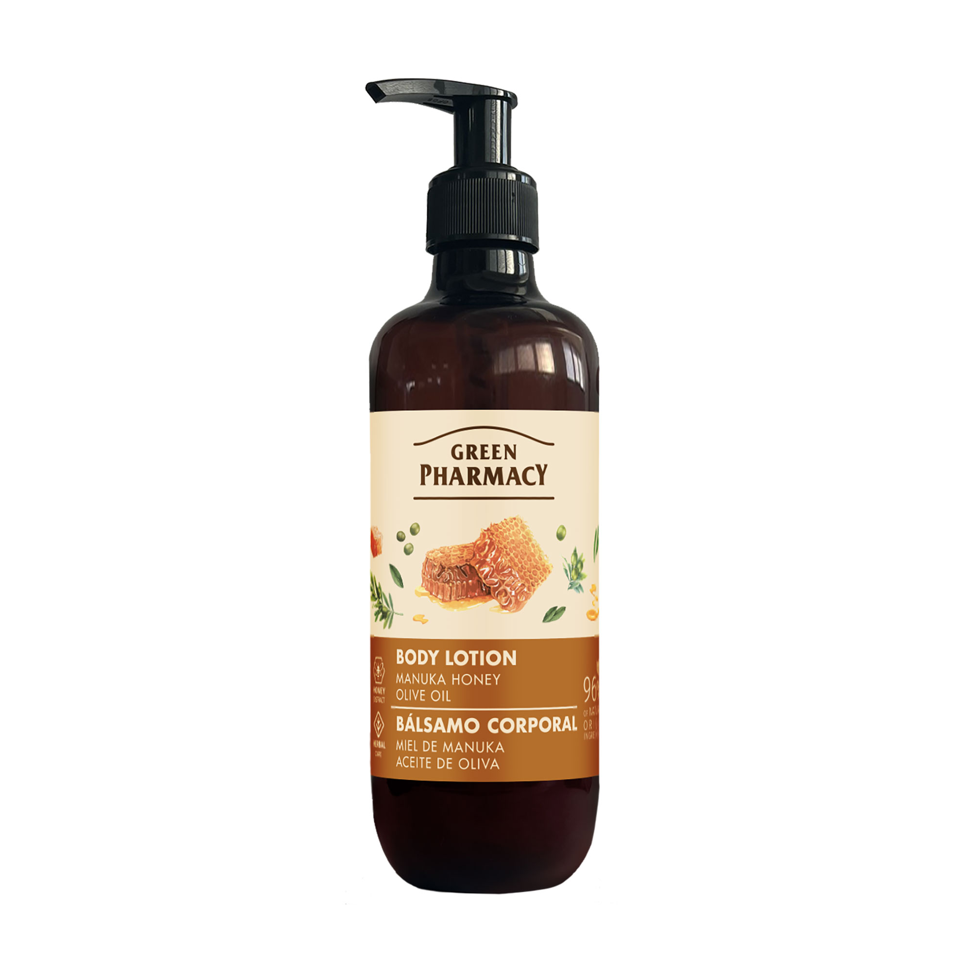 Лосьйон для тіла Green Pharmacy Body Lotion Мед манука та оливкова олія, 400 мл