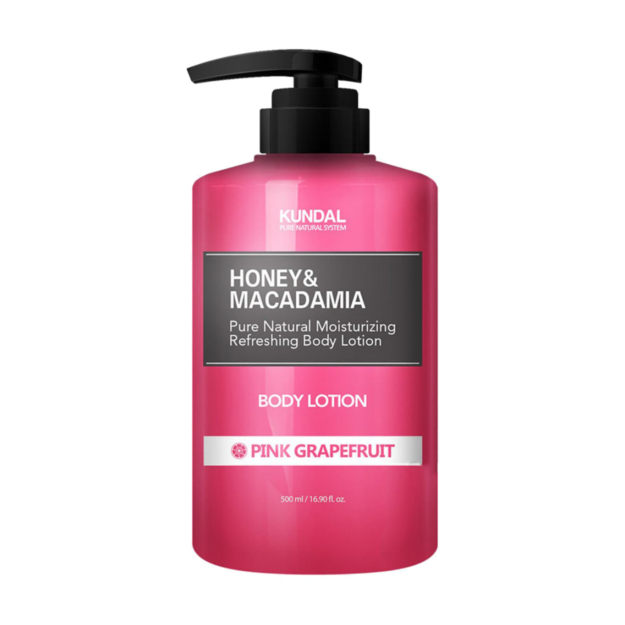 Лосьйон для тіла Kundal Honey &amp; Macadamia Body Lotion Pink Grapefruit Рожевий грейпфрут, 500 мл