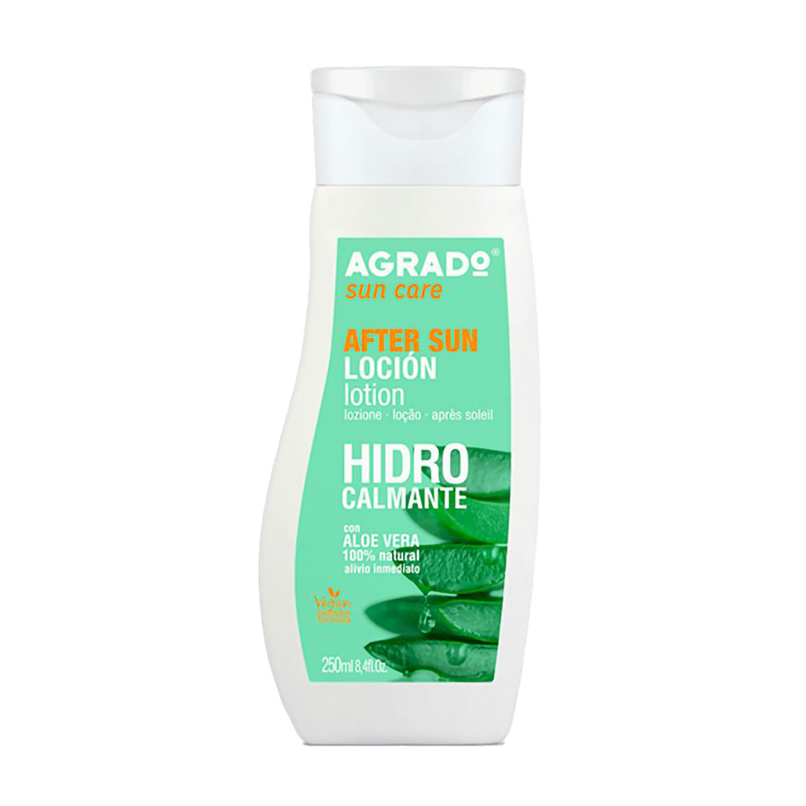 Лосьйон для тіла після засмаги Agrado After Sun Lotion, 250 мл