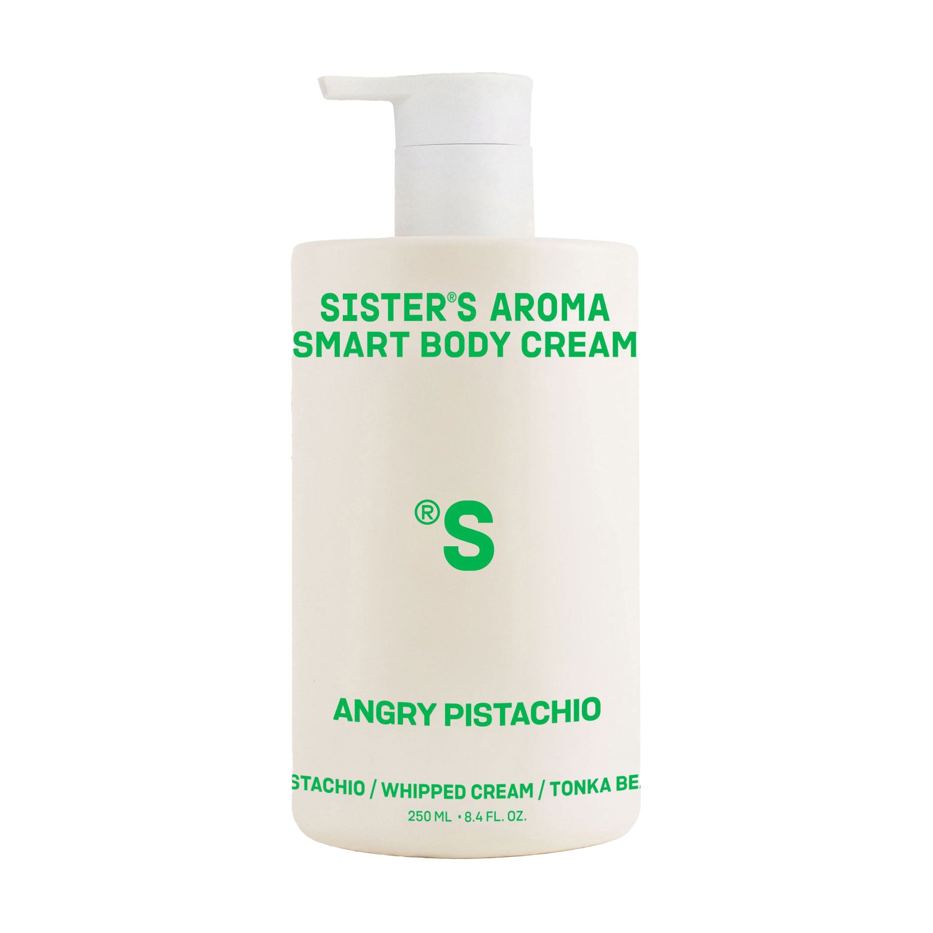 Лосьйон для тіла Sister's Aroma Smart Body Cream Angry Pistachio, 250 мл