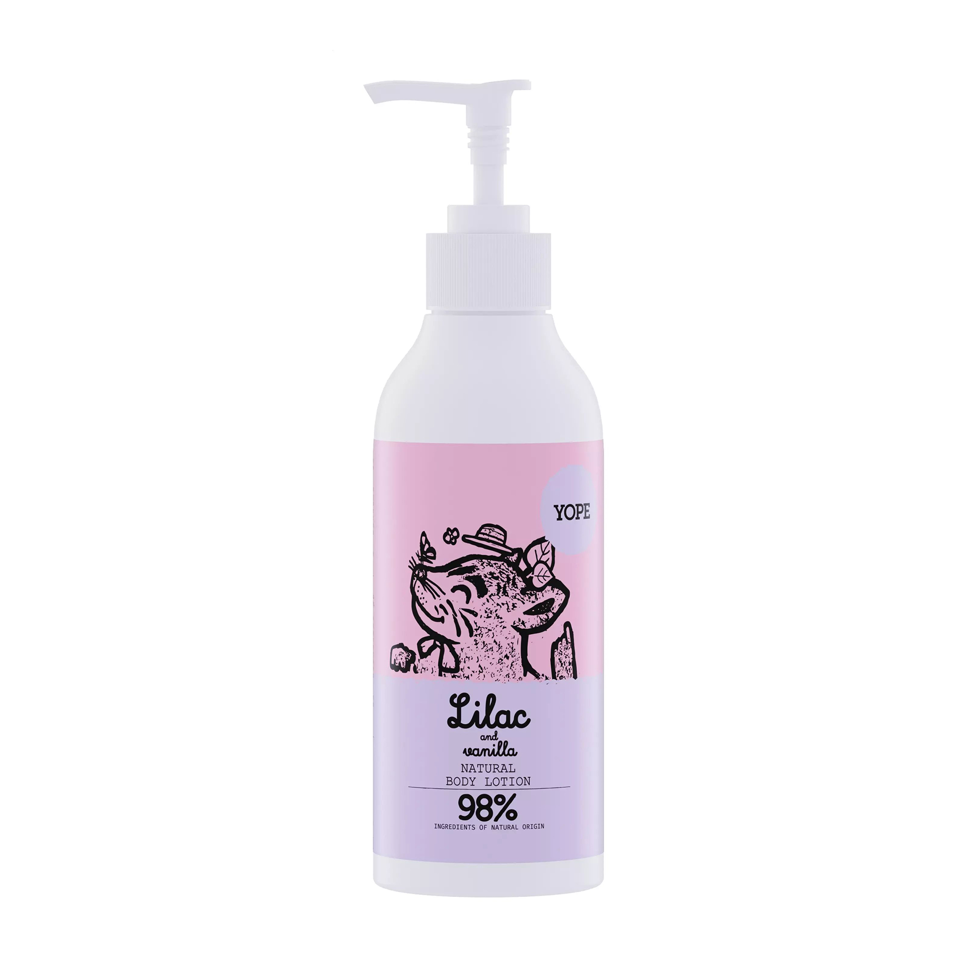 Лосьйон для тіла Yope Lilac And Vanilla Natural Body Lotion, 300 мл