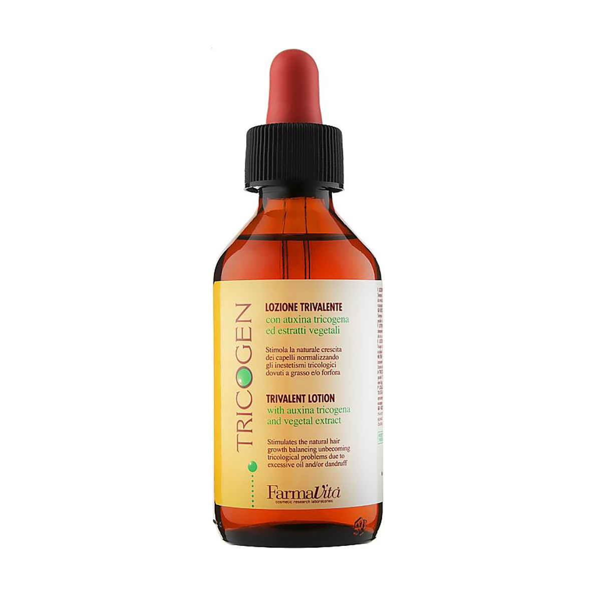 Лосьйон FarmaVita Tricogen Trivalent Lotion проти лупи та випадіння волосся, 100 мл