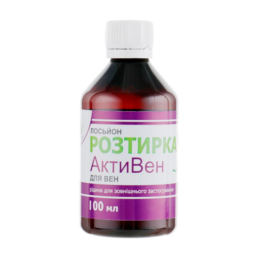 Лосьйон-розтирання для тіла Еліксір Акти-Вен, 100 мл