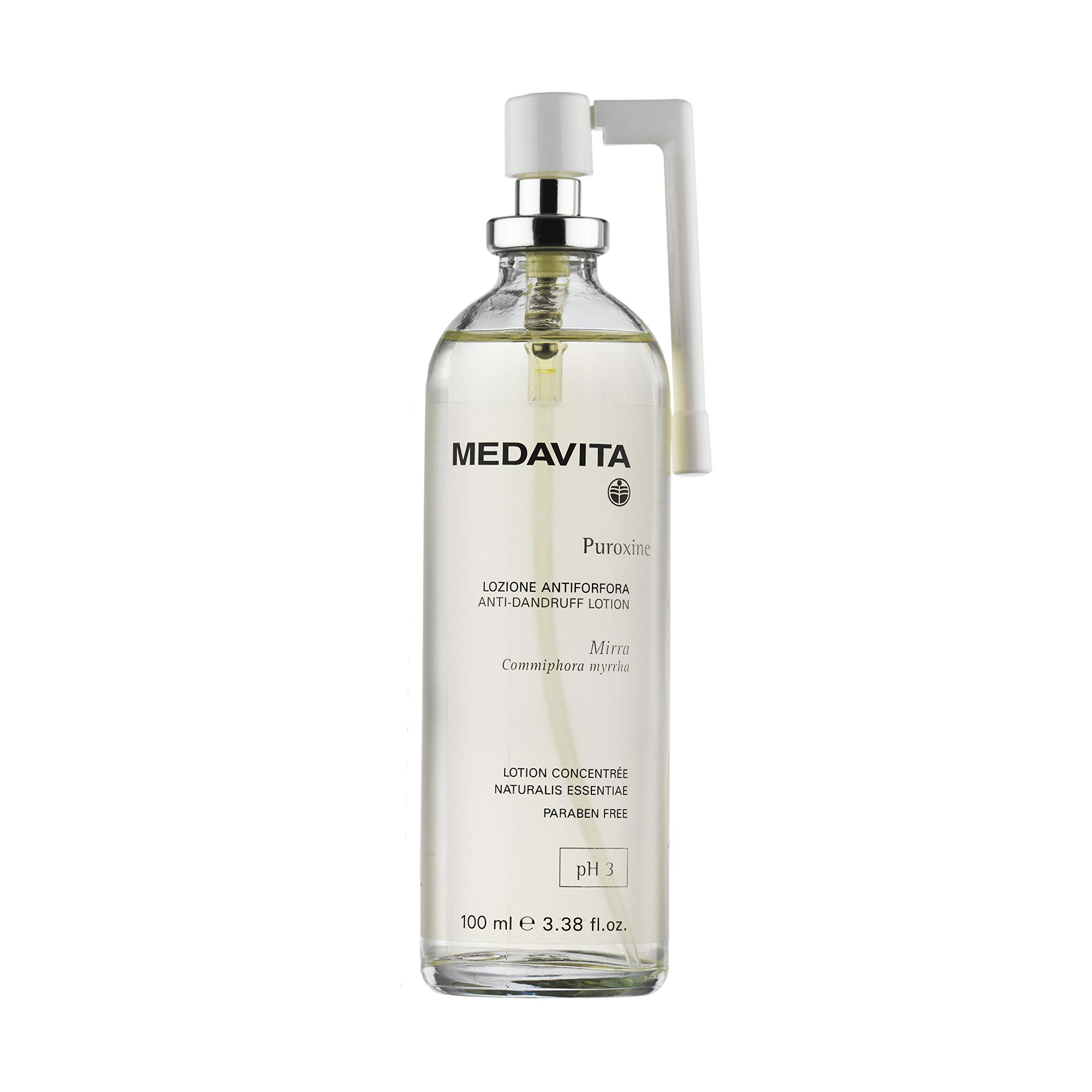 Лосьйон-спрей проти лупи Medavita Puroxine Anti Dandruff Lotion pH3, 100 мл
