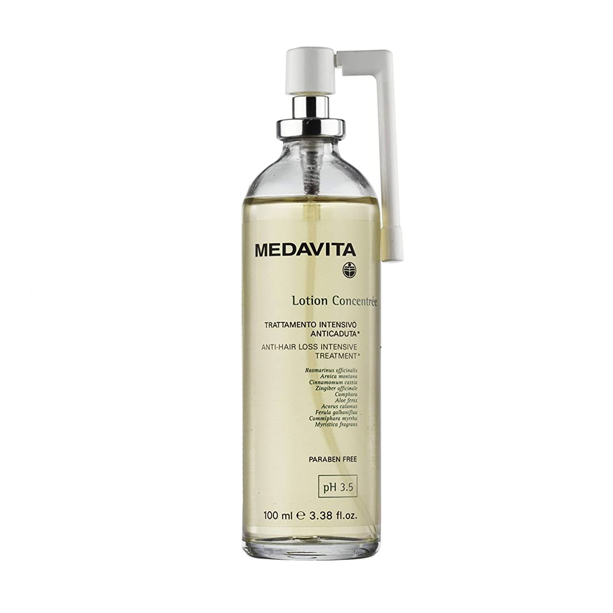 Лосьйон-спрей проти випадіння волосся Medavita Lotion Concentree Anti-Hair Loss Spray pH3.5, 100 мл
