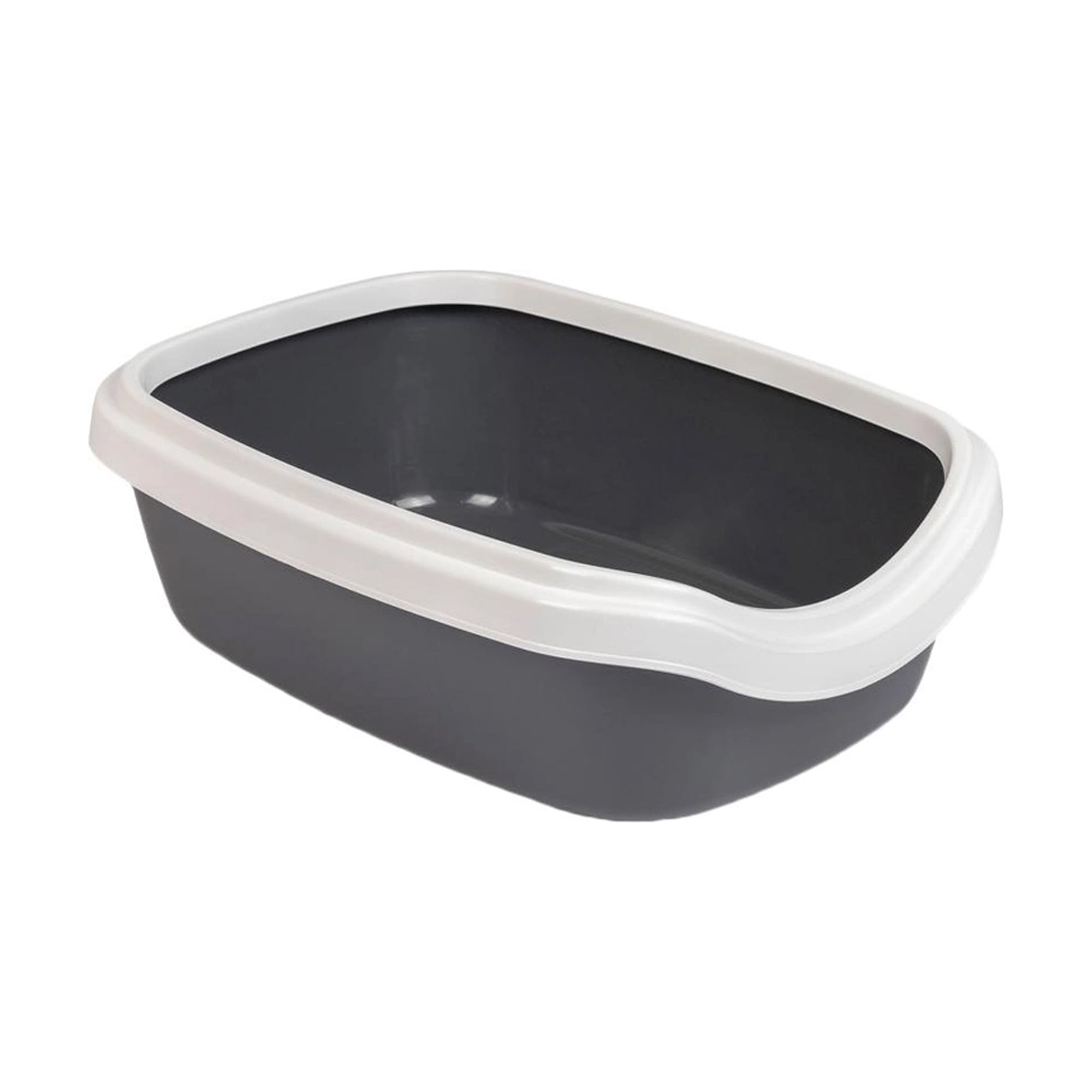 Лоток для кішок Природа Comfort M сірий, 41*30*13.5 см, 1 шт