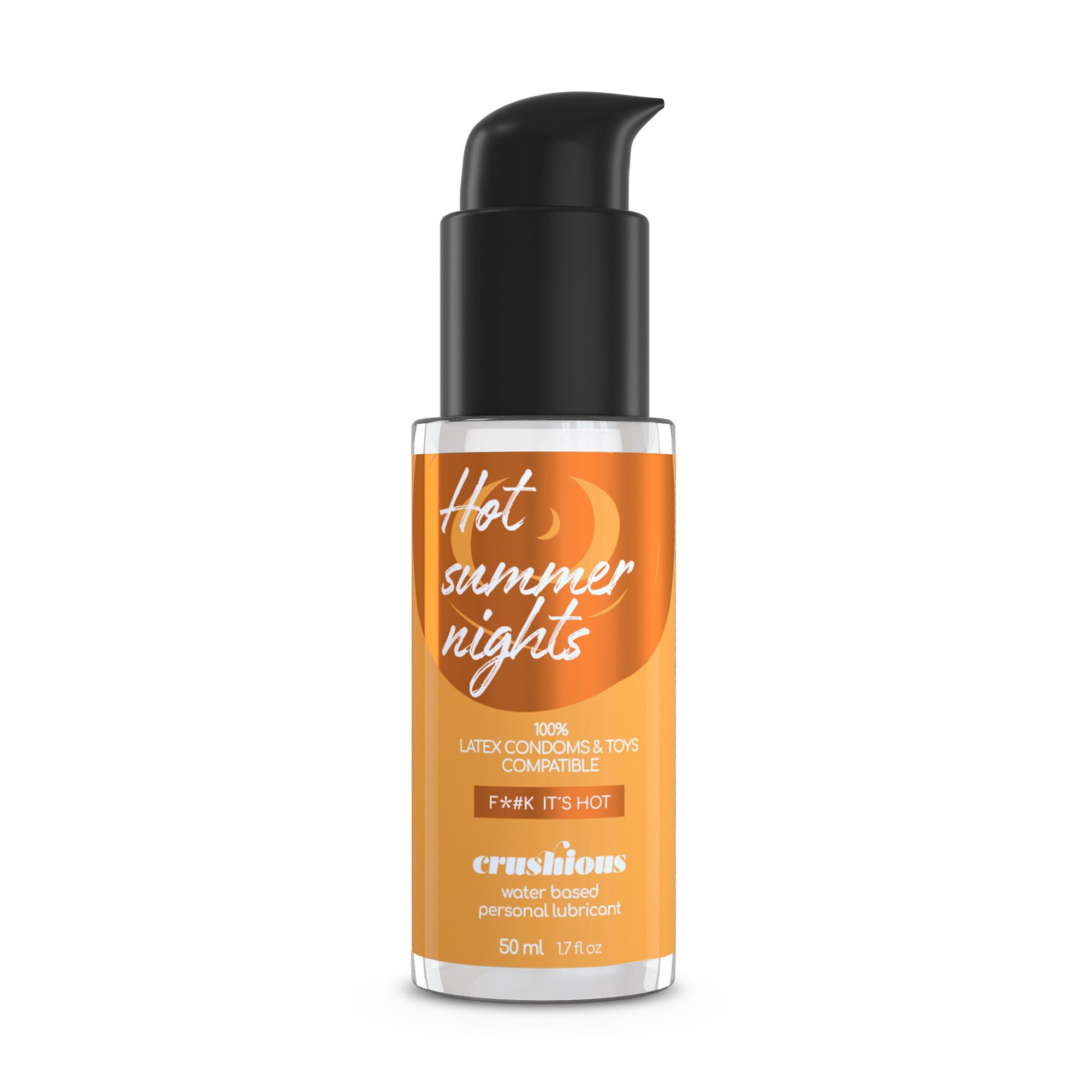 Лубрикант crushious Hot Summer Nights Water Based Personal Lubricant на водній основі, із зігрівальним ефектом, 50 мл