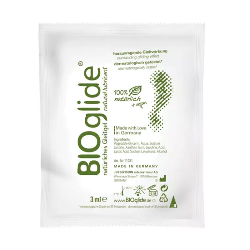 Лубрикант на водній основі JoyDivision BIOglide Natural Lubricant, 3 мл