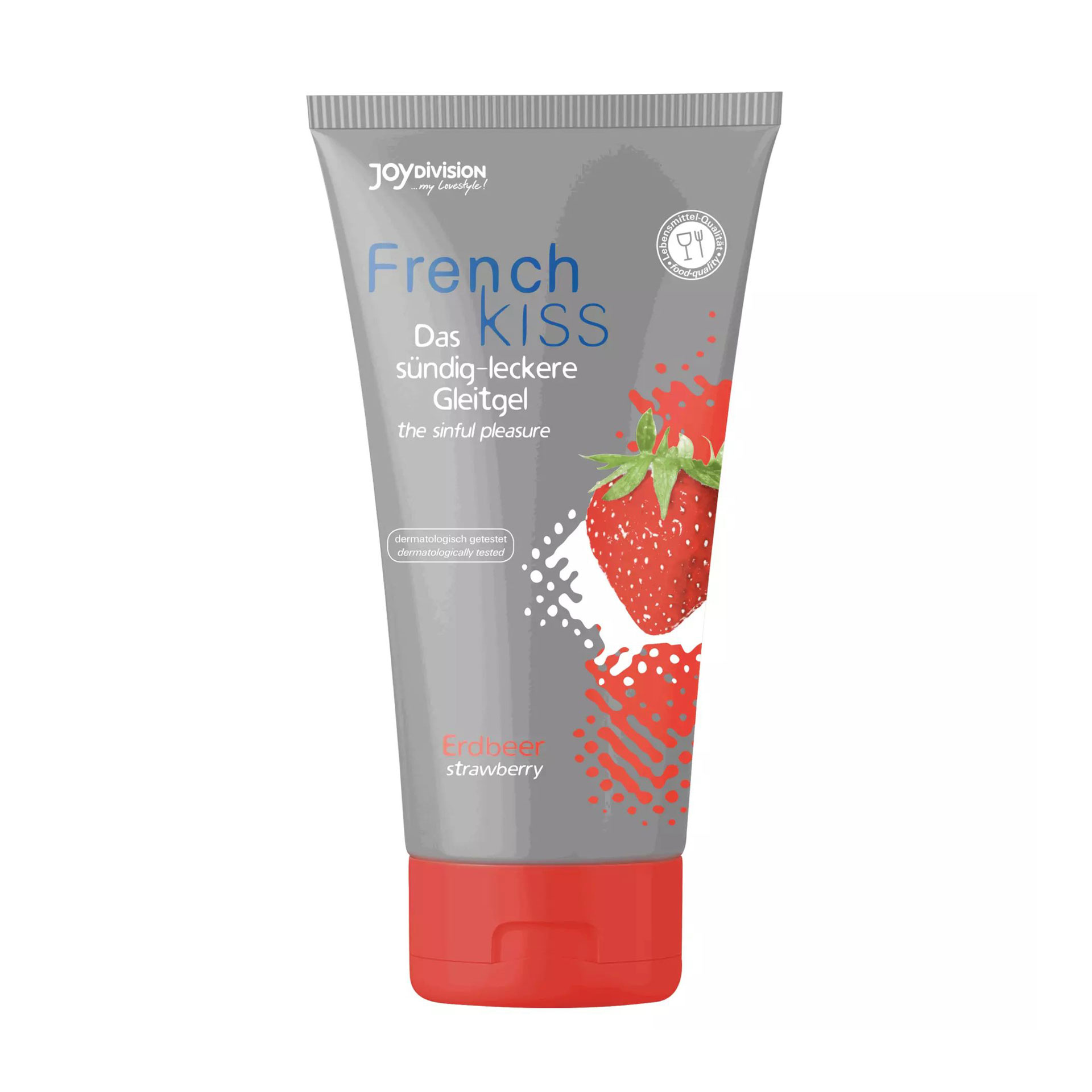Лубрикант на водній основі JoyDivision French Kiss, Strawberry, 75 мл