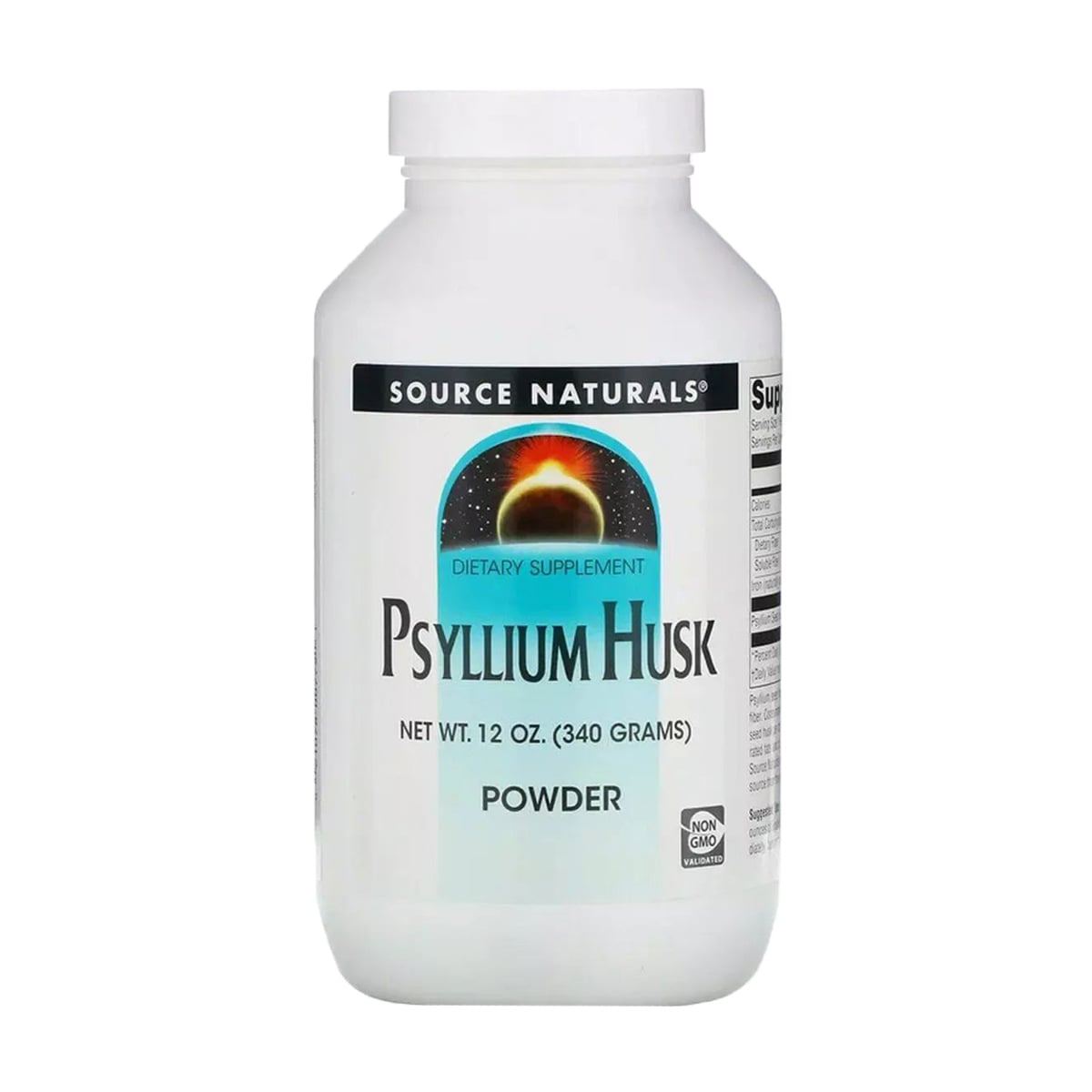 Лушпиння насіння подорожника Source Naturals Psyllium Husk Powder в порошку, 340 г