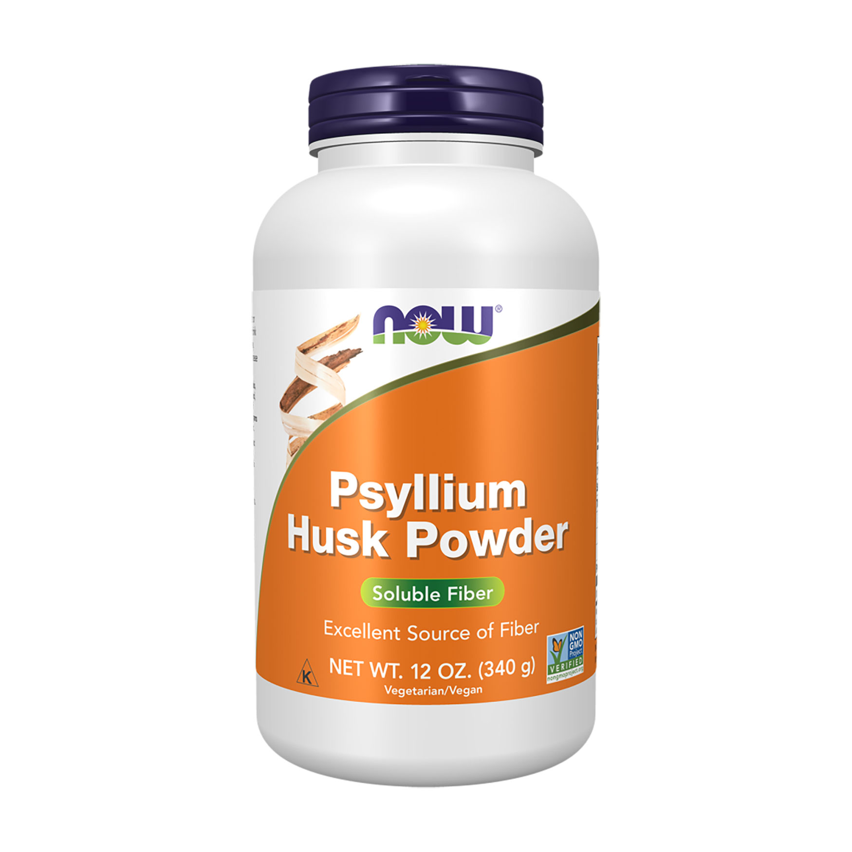 Лушпиння подорожника NOW Foods Psyllium Husk Powder в порошку, 340 г