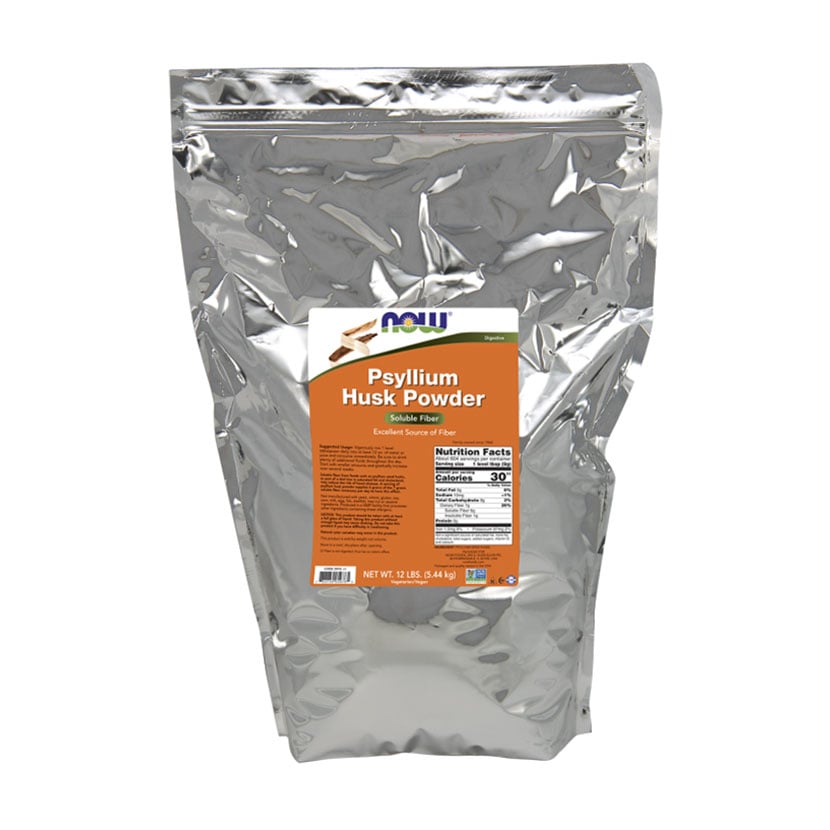 Лушпиння подорожника NOW Foods Psyllium Husk Powder в порошку, 5.44 кг