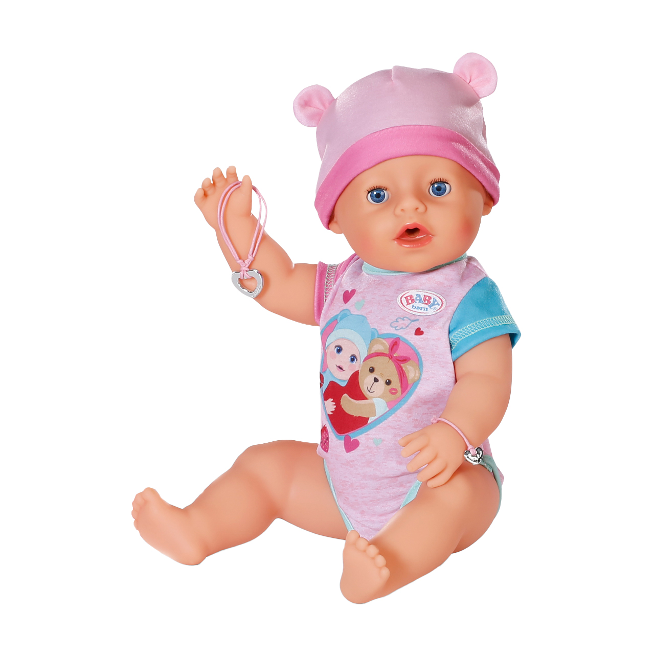 Лялька BABY born Мила Емма з комбінезончиком, від 3 років, 43 см (840504)
