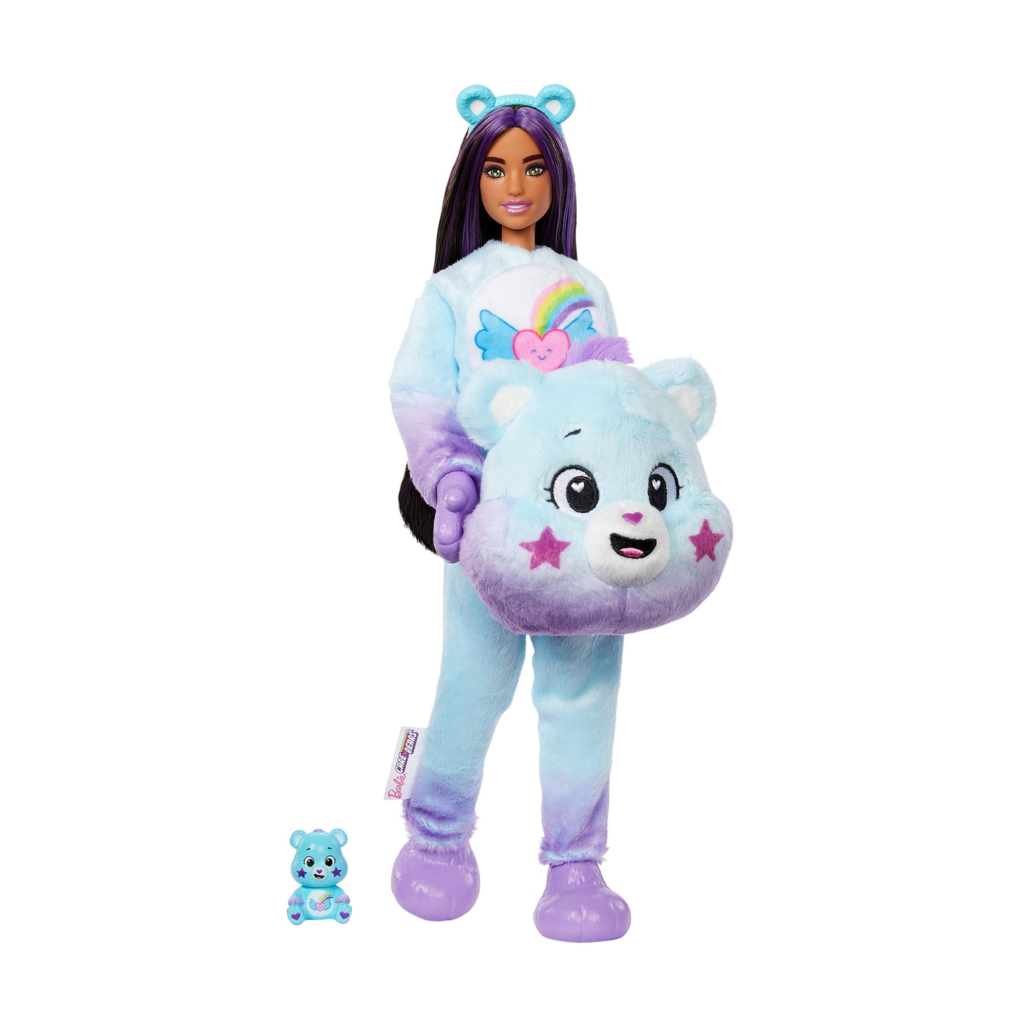 Лялька Barbie Cutie Reveal Care Bears: Нова хвиля Ведмедик Мрійник, від 3 років, 29 см (JFV61)
