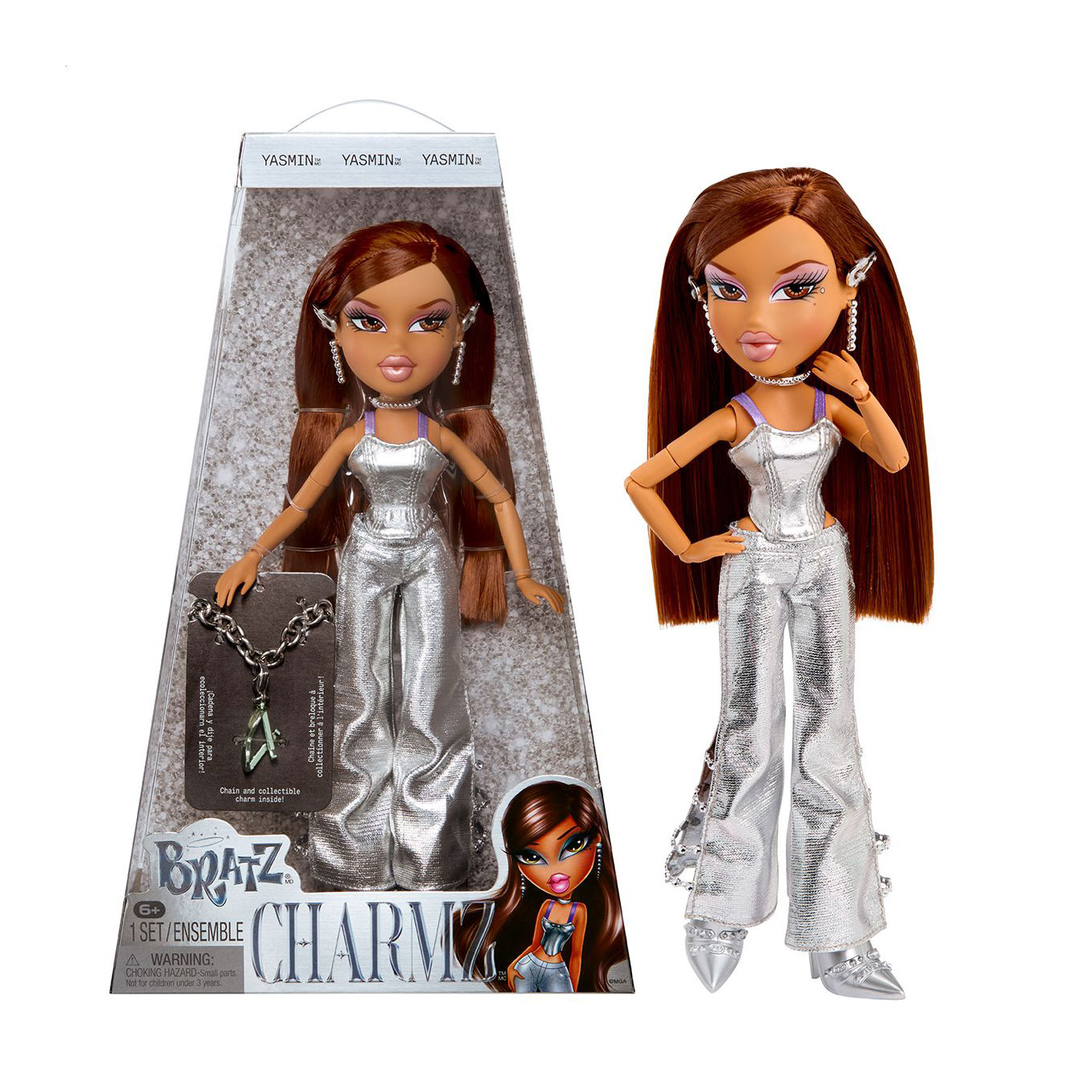 Лялька Bratz Charmz Ясмін, від 6 років (599340)