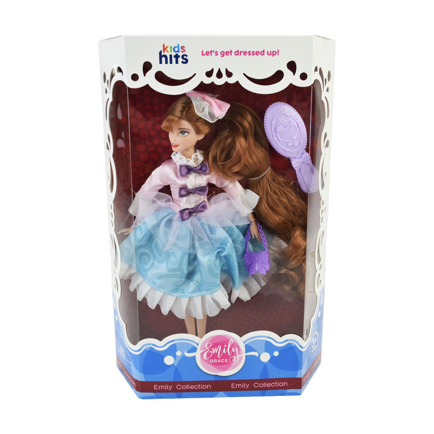 Лялька Emily Romantic з аксесуарами, у коробці, від 3 років, 23*34.5*6.2 см (KH23/003)