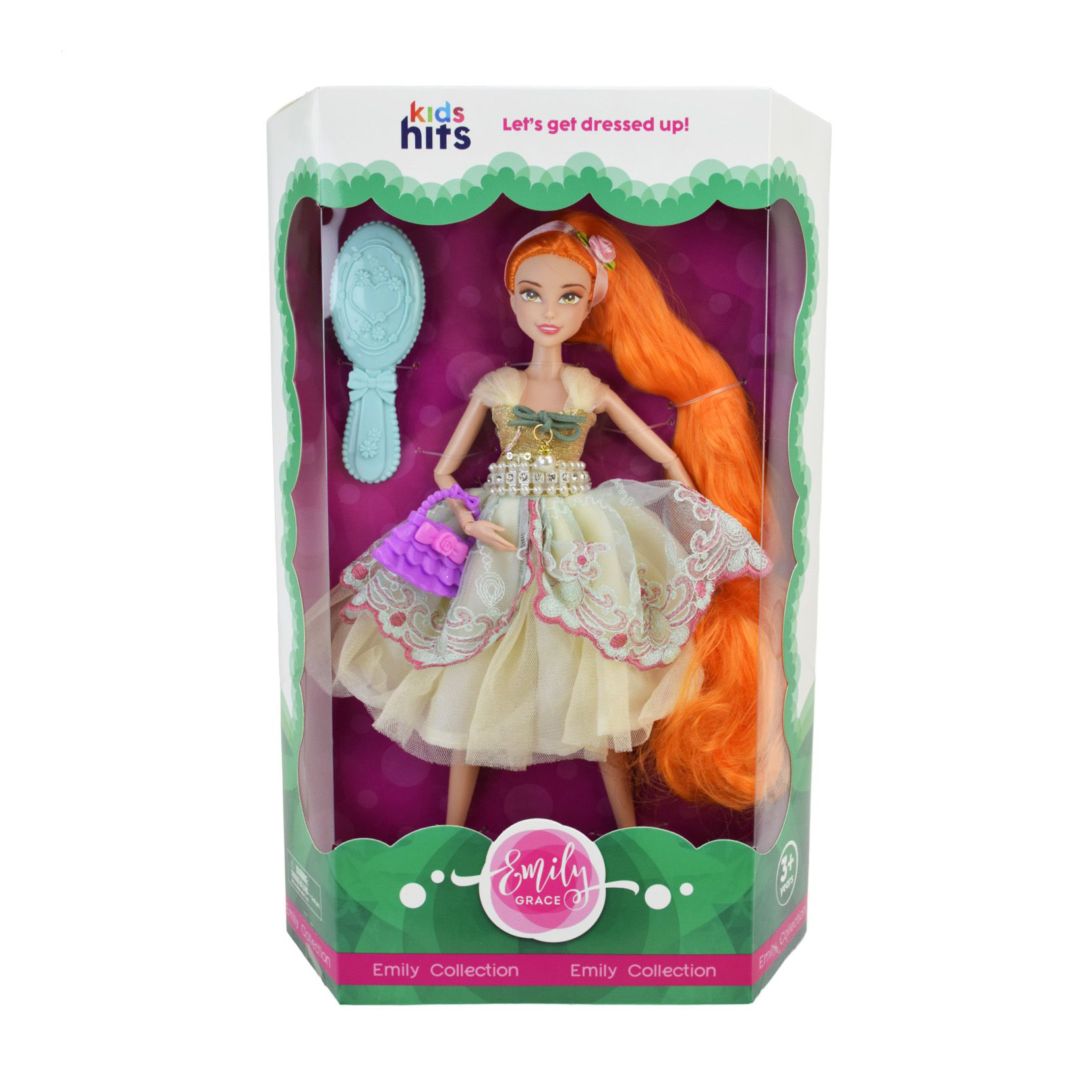 Лялька Emily Romantic з аксесуарами, у коробці, від 3 років, 23*34.5*6.2 см (KH23/014)