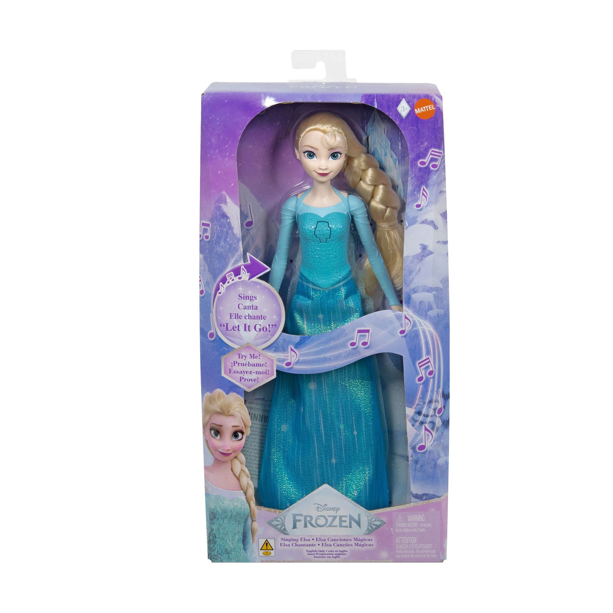 Лялька-принцеса Disney Frozen Співоча Ельза, 30 см, від 3 років (JFH84)