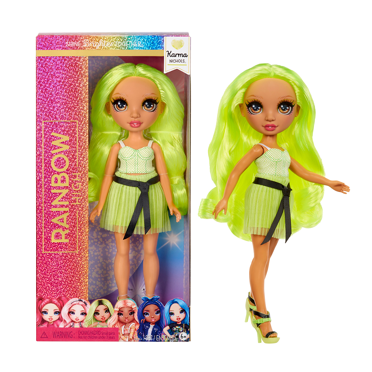 Лялька Rainbow High ОРР S2 Карма, від 6 років, 27 см (988687)