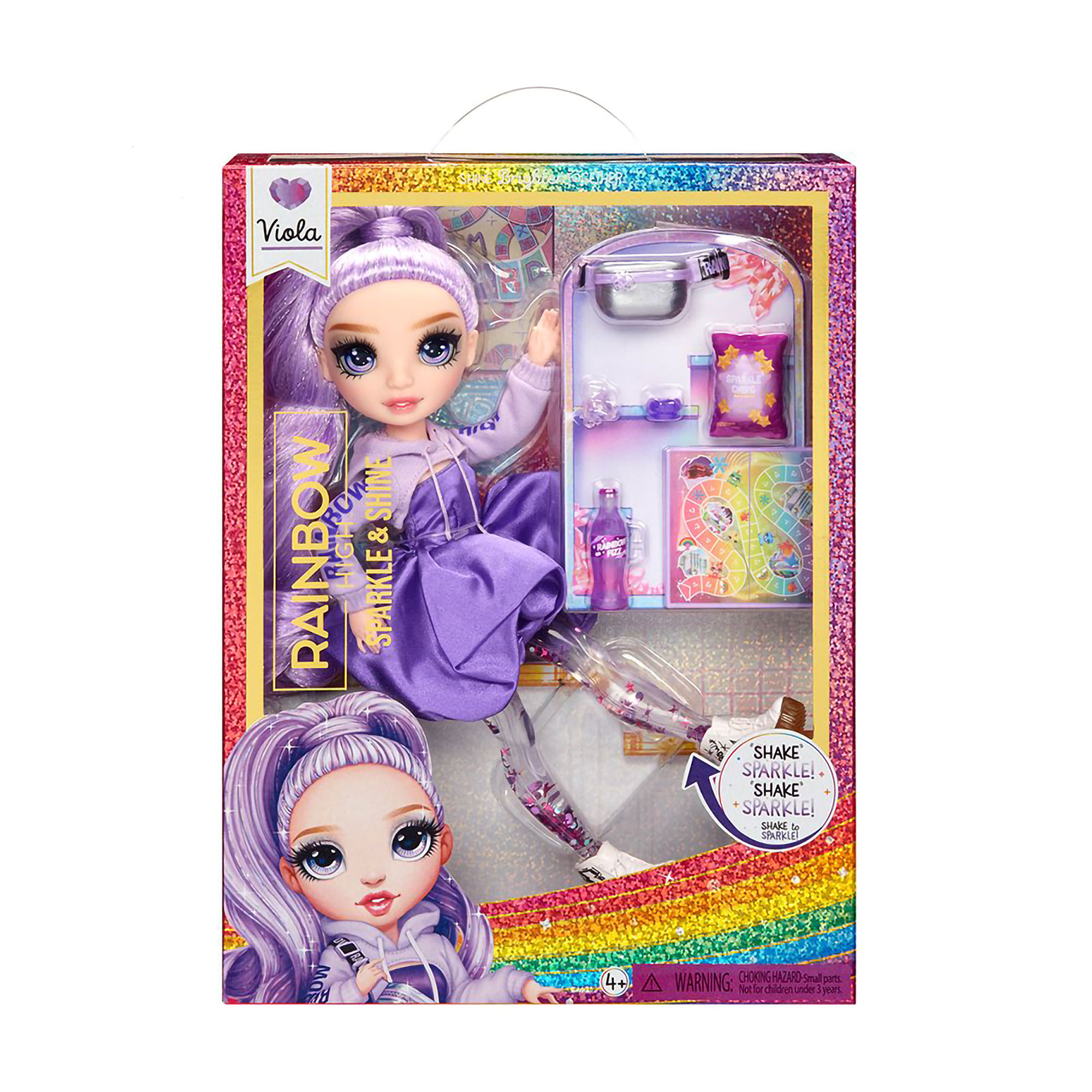 Лялька Rainbow High Sparkle &amp; Shine Віола, з аксесуарами, від 4 років (427810)