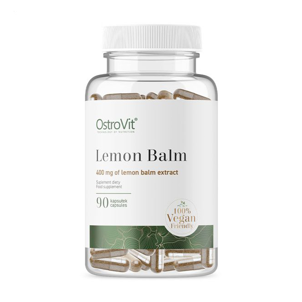 Лимонний бальзам OstroVit Lemon Balm 400 мг, 90 капсул