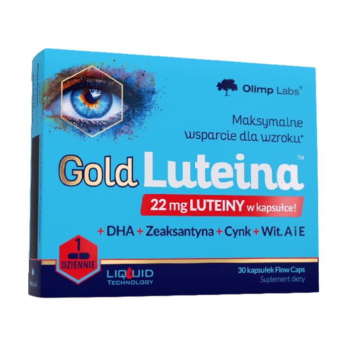 Лютеїн Olimp Sport Nutrition Gold Lutein 22 мг, 30 капсул