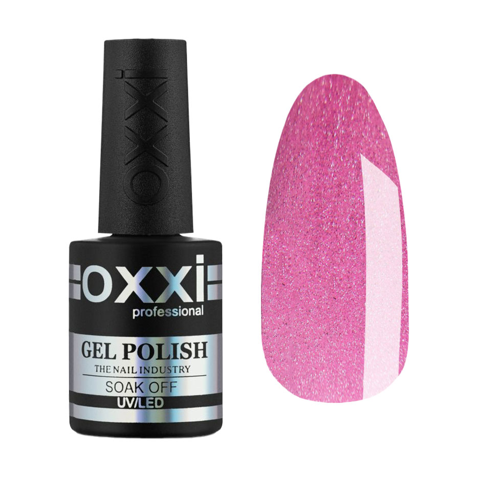 Магнітний гель-лак для нігтів Oxxi Professional Crystal Cat Gel Polish 01, 10 мл