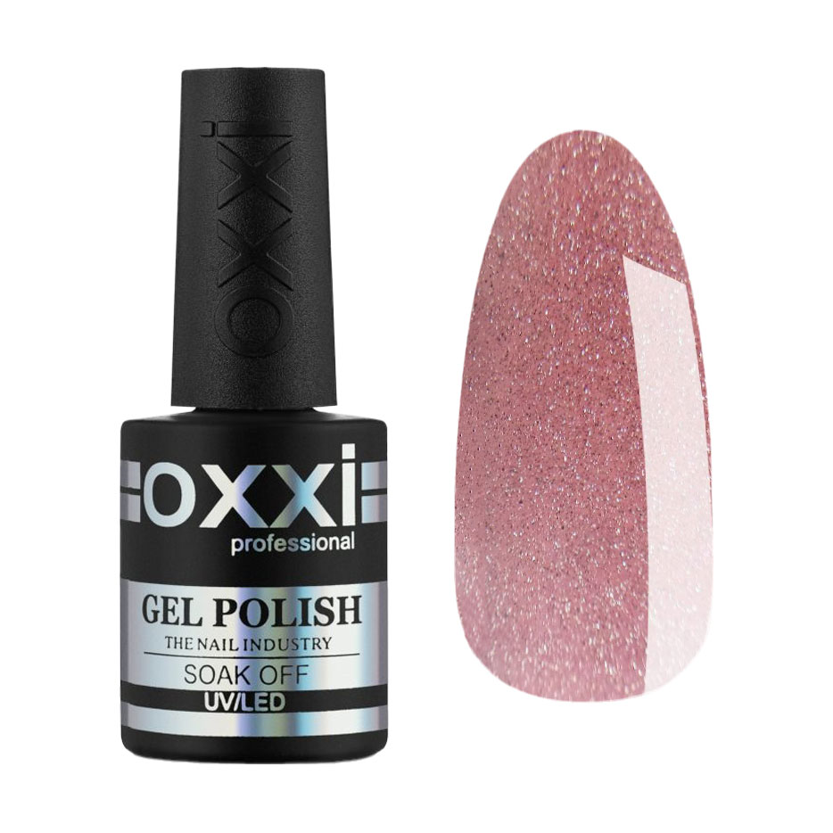 Магнітний гель-лак для нігтів Oxxi Professional Crystal Cat Gel Polish 03, 10 мл