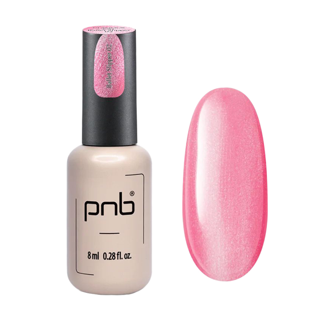 Магнітний гель-лак для нігтів PNB Magnetic Gel Polish Glamour Cat 02 Ballet Slipper, 8 мл