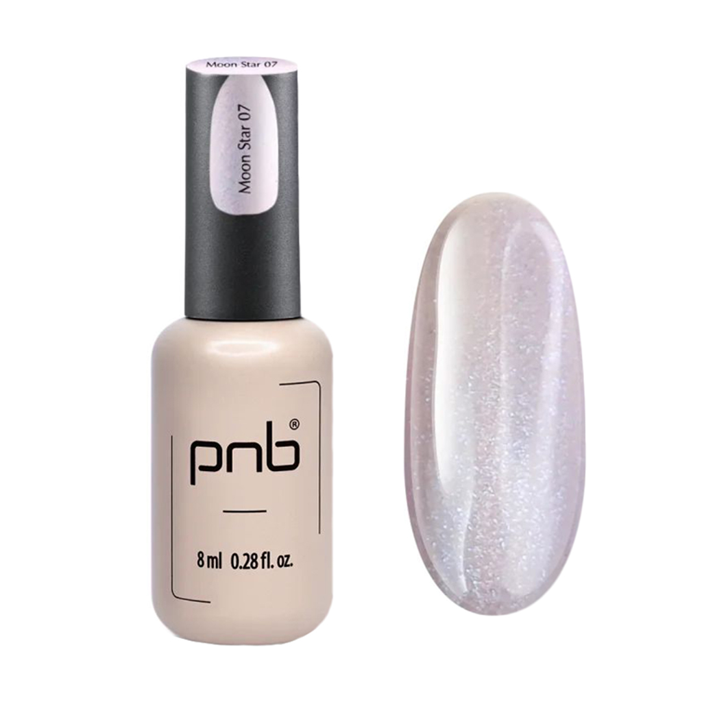 Магнітний гель-лак для нігтів PNB Magnetic Gel Polish Glamour Cat 07 Moon Star, 8 мл