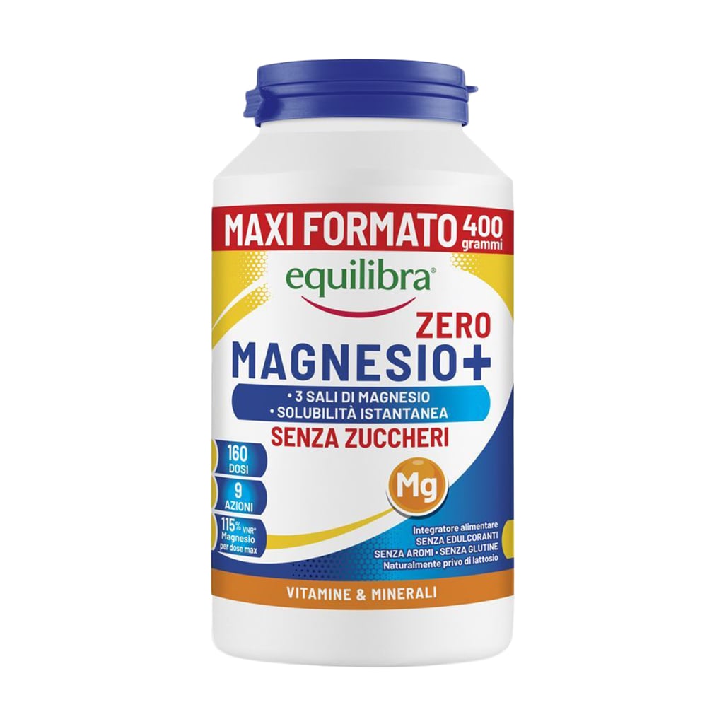Магній equilibra Magnesio+ Zero в порошку, 400 г