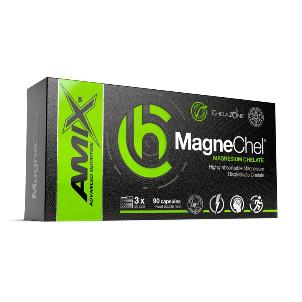 Магній хелат Amix Nutrition ChelaZone MagneChel Magnesium Chelate, 90 капсул