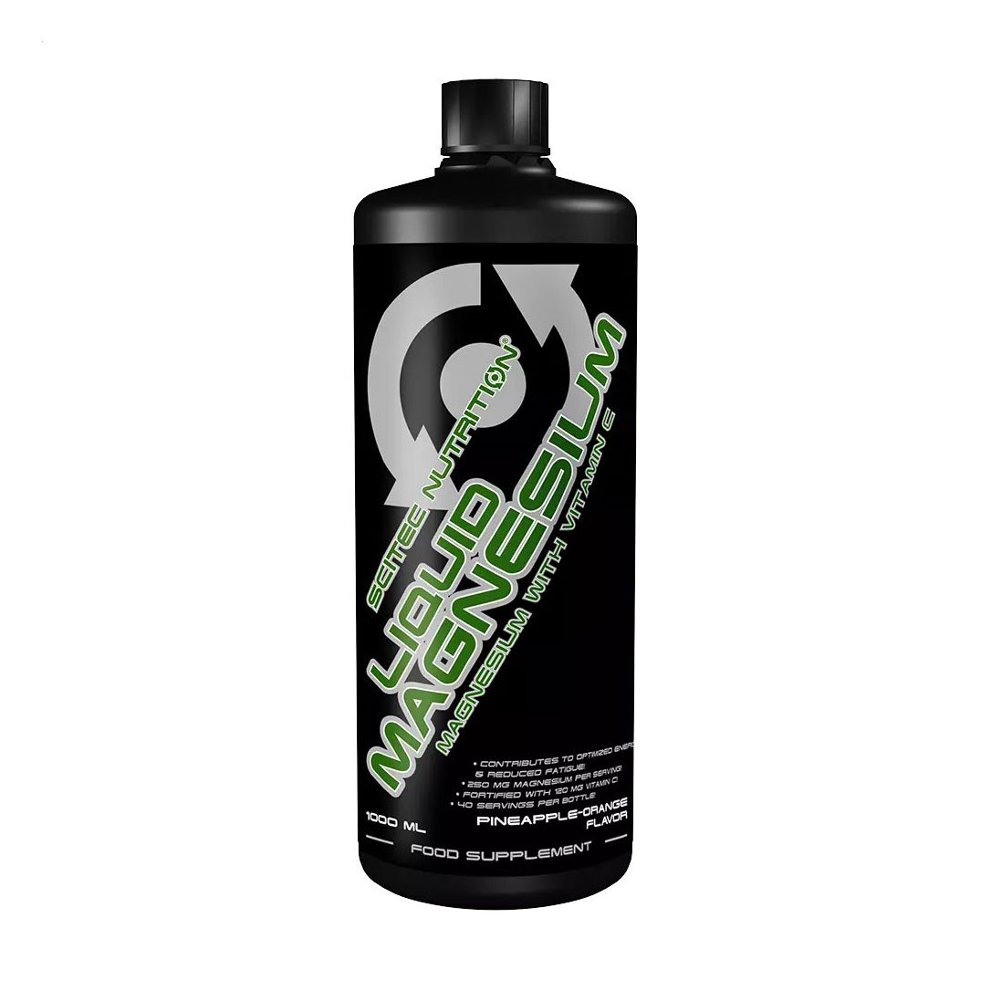 Магній Scitec Nutrition Liquid Magnesium Ананас-апельсин, в рідині, 1 л