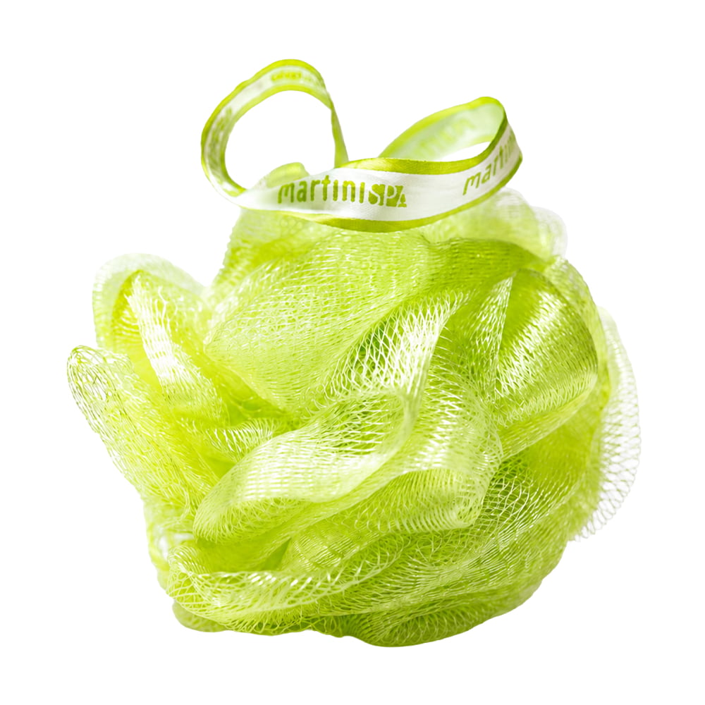 Масажна мочалка MARTINI SPA Net Sponge In Box в упаковці, сітчаста, зелена (539B00)