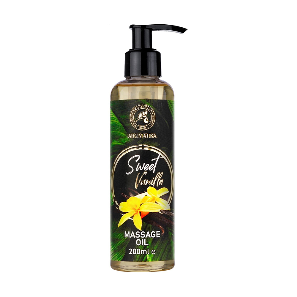 Масажна олія для тіла Ароматика Sweet Vanilla Massage Oil, 200 мл