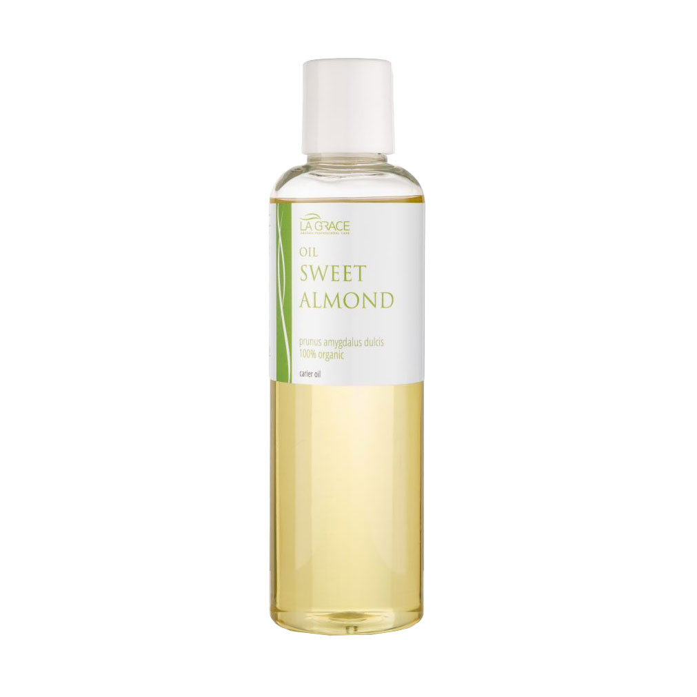 Масажна олія для тіла La Grace Sweet Almond Oil, 200 мл