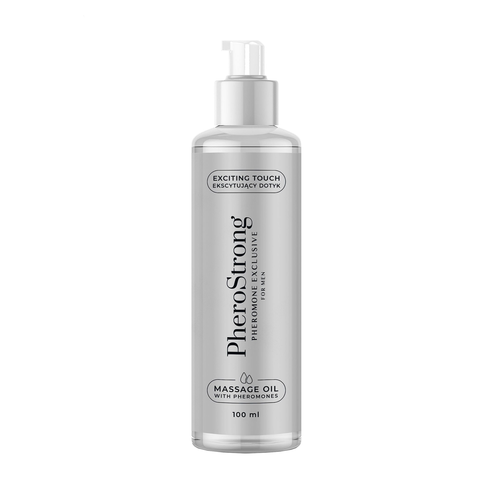 Масажна олія для тіла PheroStrong Exclusive For Men, 100 мл