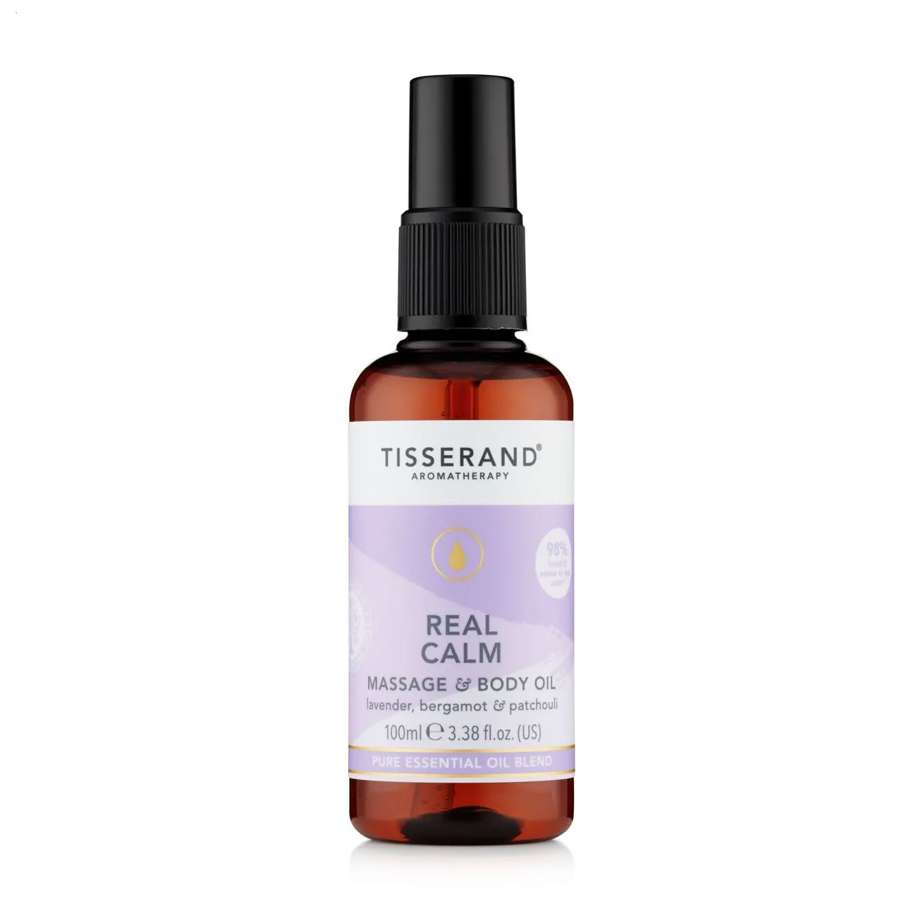 Масажна олія Tisserand Aromatherapy Real Calm Massage &amp; Body Oil, 100 мл