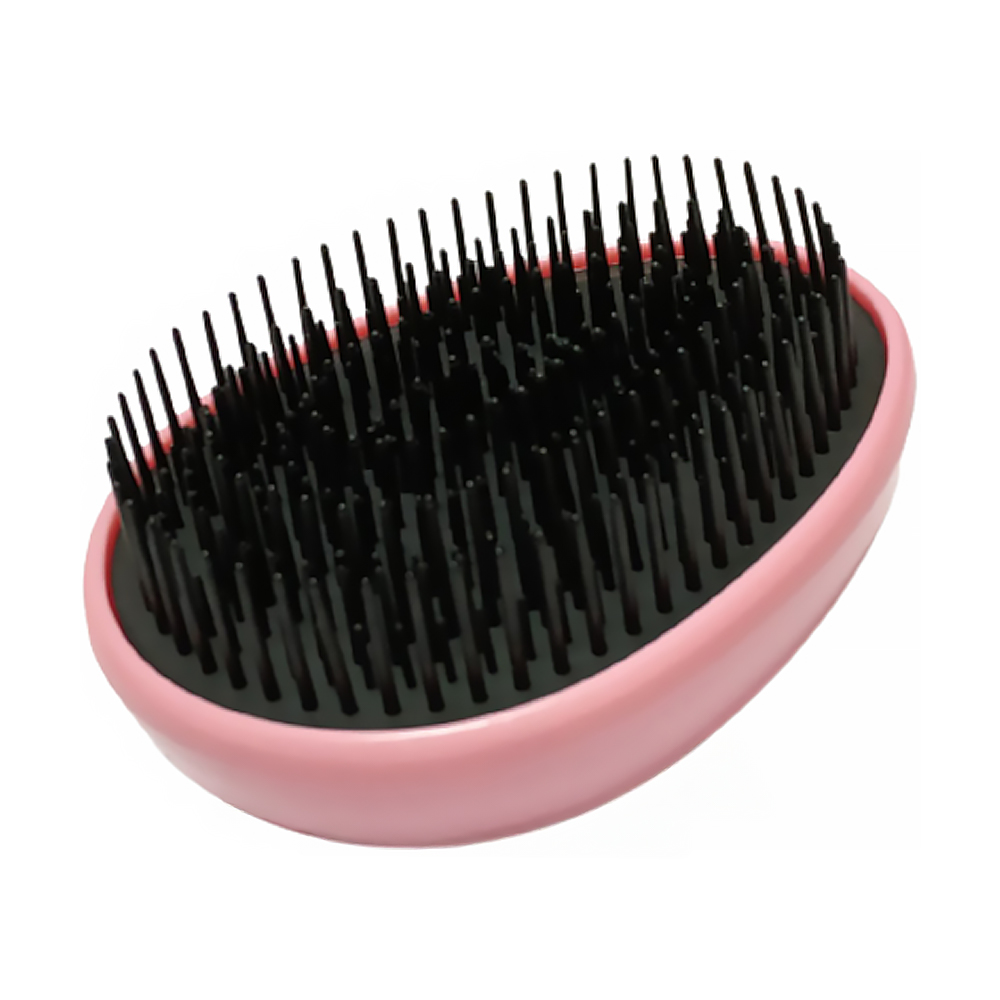 Масажна щітка для волосся Cosmo Shop міні, 8.5*11 см, Rose, 1 шт (CS047R)